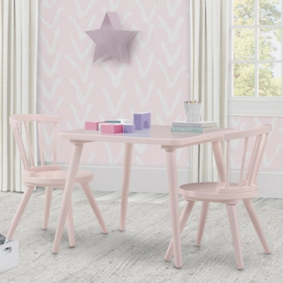 Delta Children Windsor Table and Chair Set, Pink | Ashley Homestore