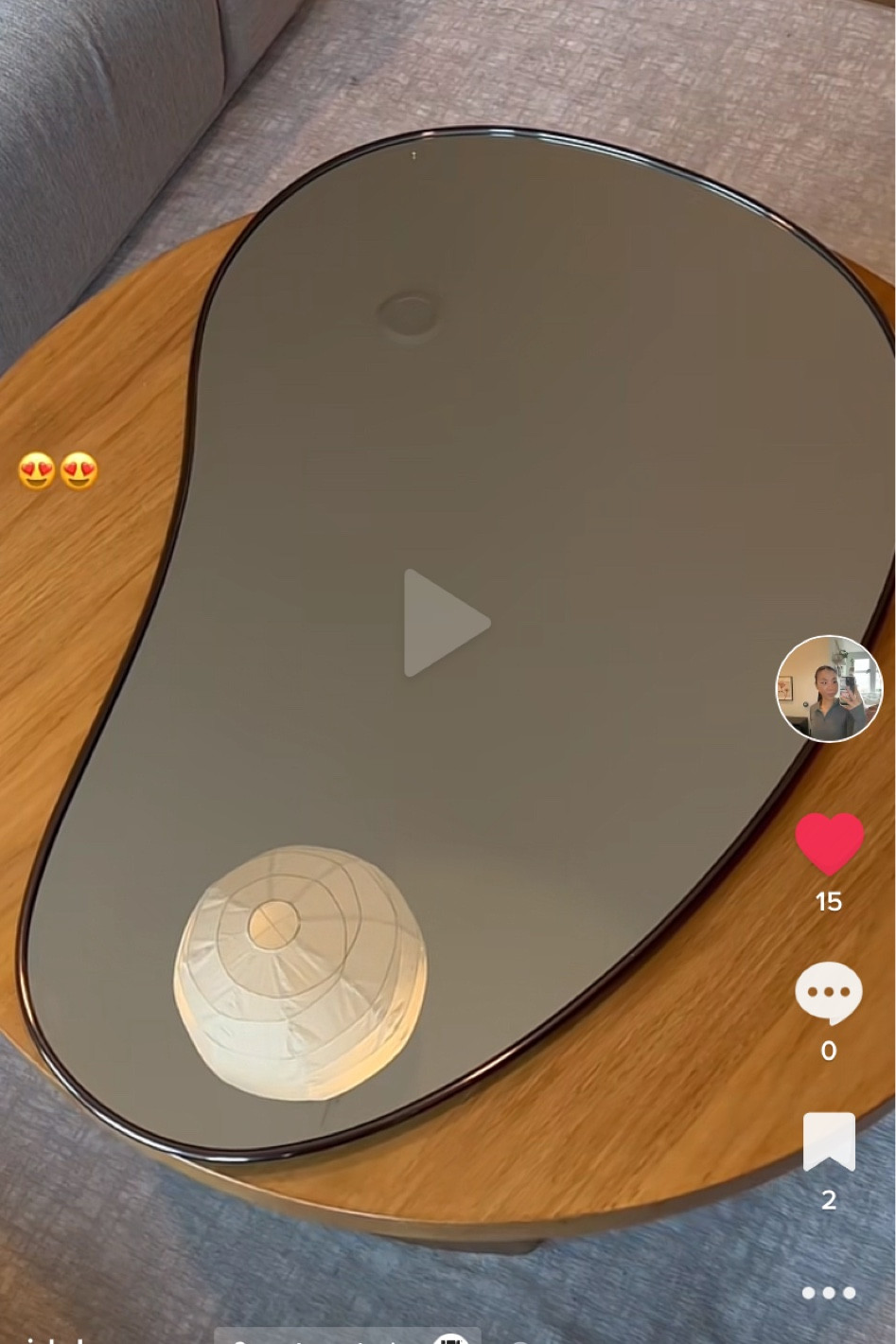 Asymmetrical Mirror
