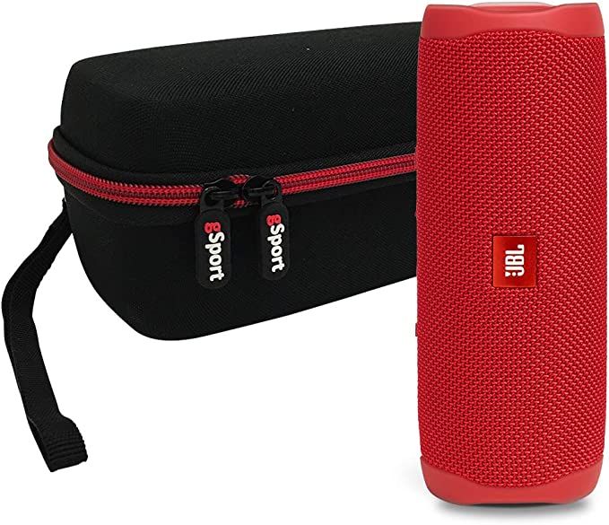 Amazon.com: JBL FLIP 5 Portable Speaker IPX7 Waterproof Bundle with gSport Deluxe Hardshell Case ... | Amazon (US)