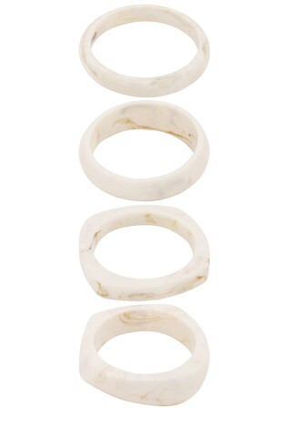Epifene Marble Resin Bangles in Marble from Revolve.com | Revolve Clothing (Global)