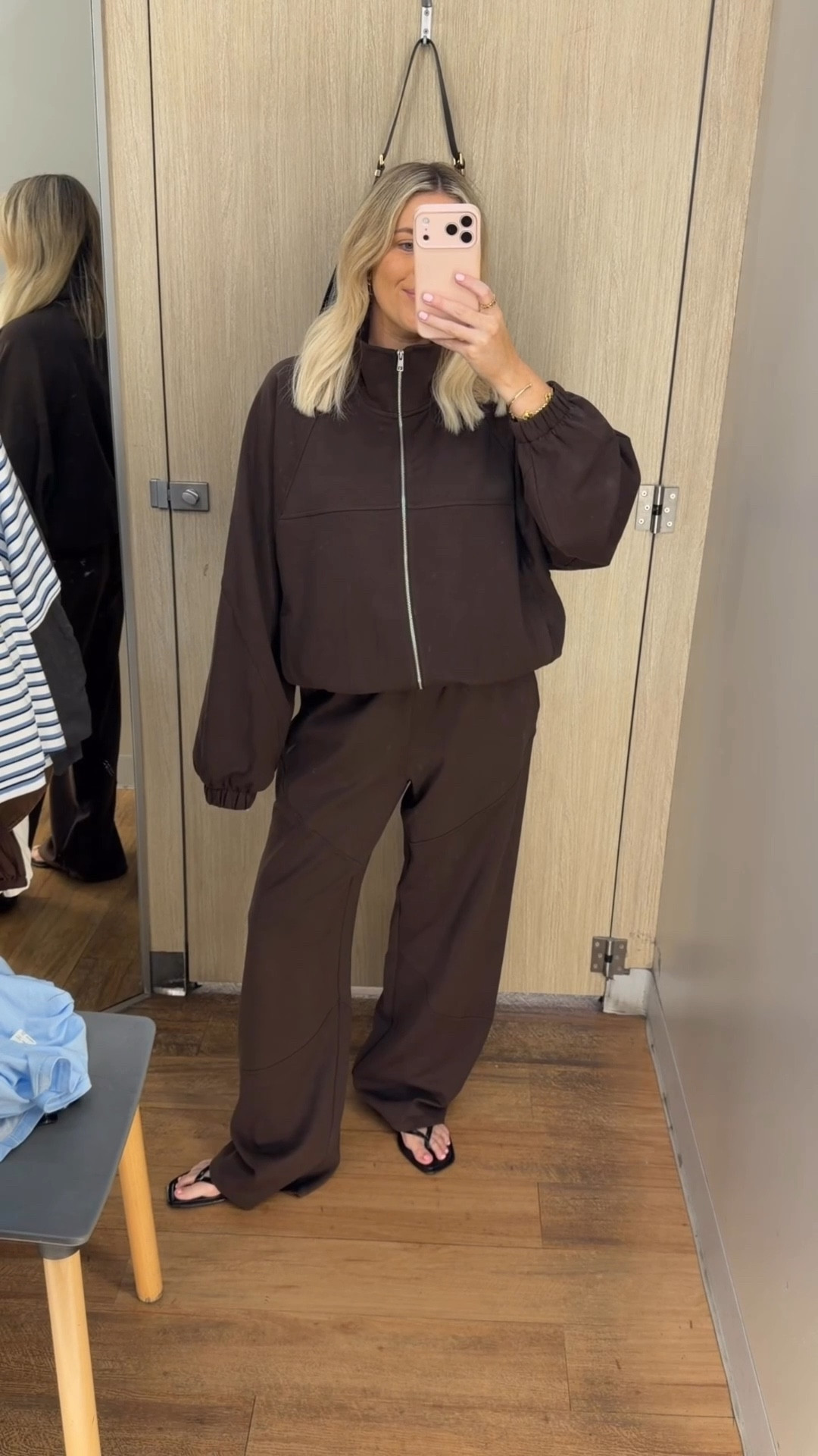 Another round of Buy or Bye at Target 🛍️ 
Some amazing transeasonal pieces at great prices ✨ 

Sizing: 
Brown zip through jacket - L/XL
Brown track pants - M 
Balloon pants - 12 (10 would’ve been better)
White/blue striped tee - L
Barn jacket - 10/12 (v oversized) 
Grey bomber - S/M 
Brown satin pants - 10
Black silk skirt - 12 
Black cami - 10
Jeans - 10
Cream/black tee - S
Green striped tee - 10
Jorts - 10
Brown skirt - 8
Black textured pant - M
Satin pomegranate top - 10
Satin pomegranate pant - 10


#LTKWorkwear #LTKSeasonal #LTKootd