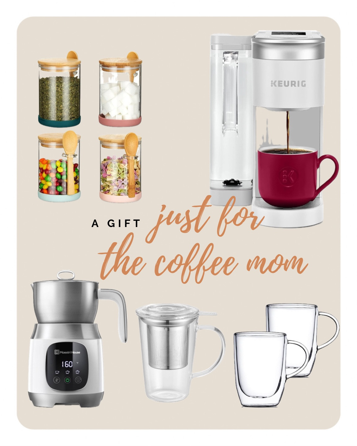 Gifts for mom | coffee lover 
Tried and true gifts you and your mom will love 
Last minute gifting available on #amazon 
#mothersday #mom #grandma #nonna #nanna 

#LTKGiftGuide #LTKfindsunder50 #LTKover40