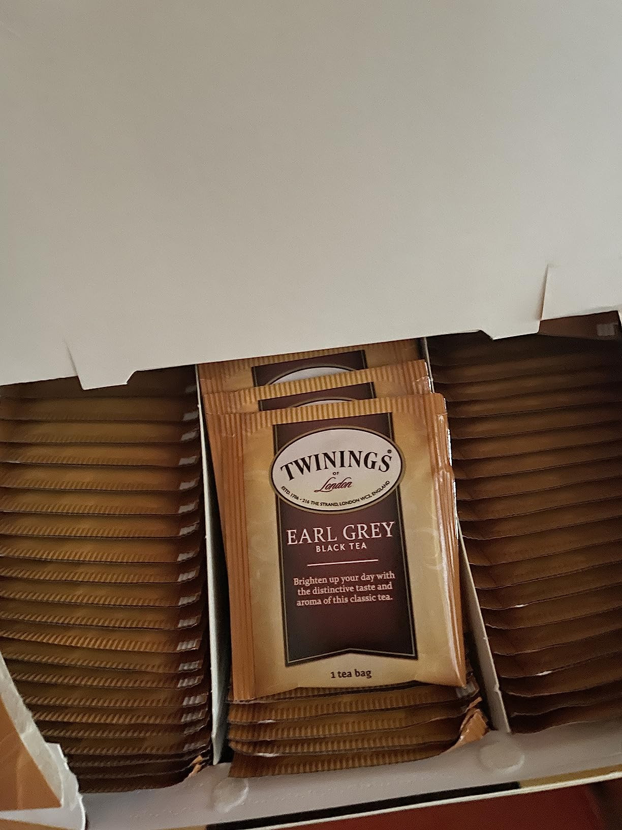 Twinings Variety Pack English Breakfast, Earl Grey, Irish Breakfast, Lady Grey, Caffeinated Black... | Amazon (US)