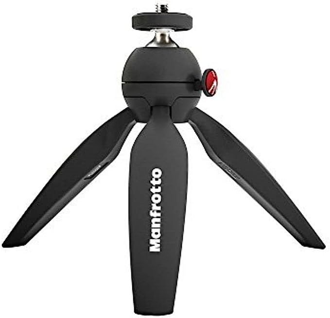 Manfrotto MTPIXIMII-B, PIXI Mini Tripod with Handgrip for Compact System Cameras, Made in Italy, ... | Amazon (US)