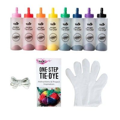 8ct 2.75oz Bottle Rainbow One Step Tie Dye Kit - Tulip | Target