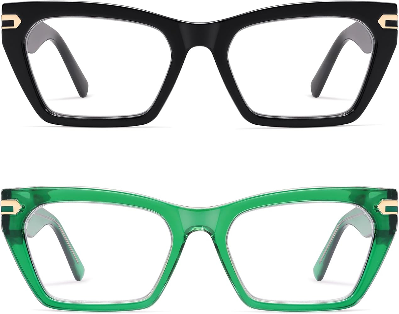 AMOMOMA Oversized Cat eye Reading Glasses for Women,Men,Men Blue Light Blocking Computer Readers ... | Amazon (US)