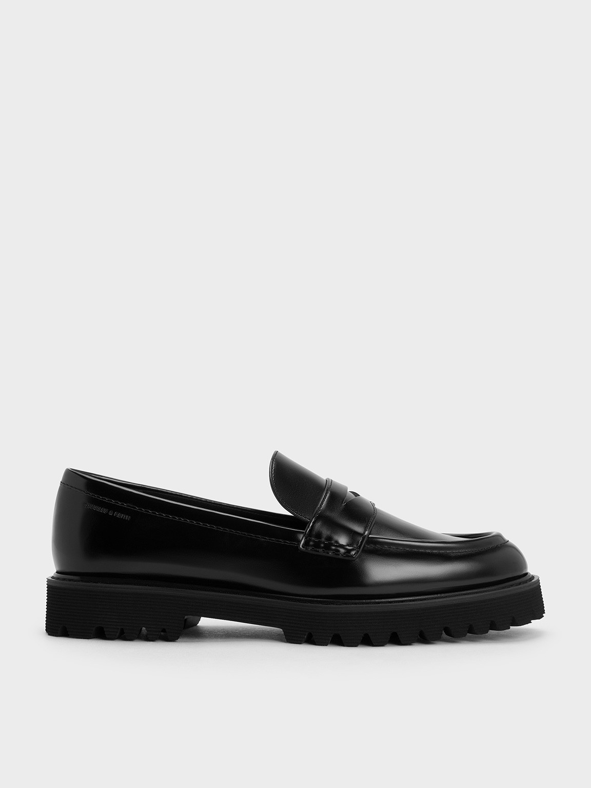 Black Box Kaiya Penny Loafers | CHARLES & KEITH UK | Charles & Keith UK