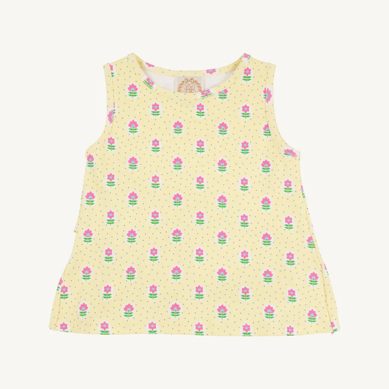 Love You Back Top - Fairway Floral | The Beaufort Bonnet Company