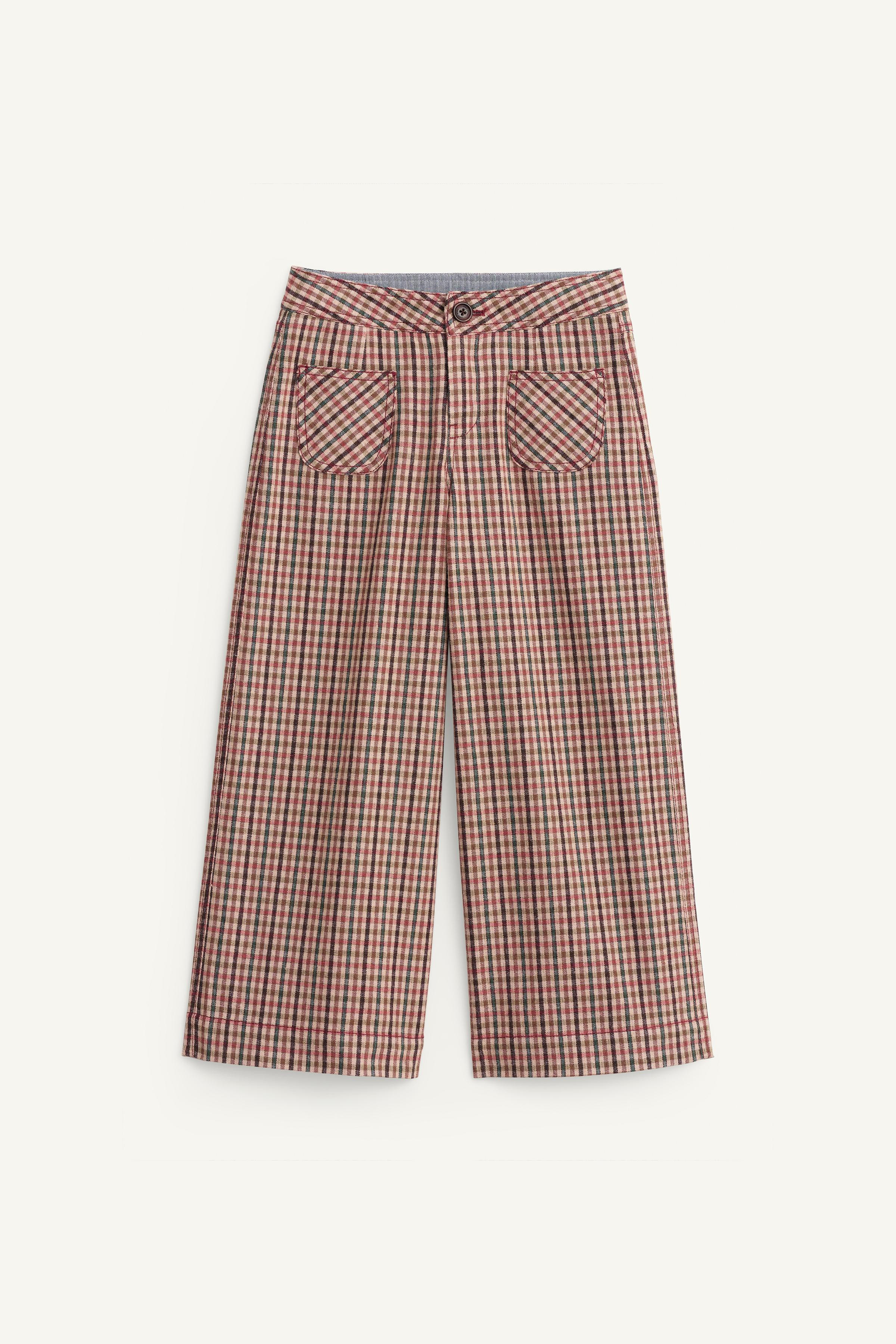 LIMITED EDITION PLAID PANTS | Zara US