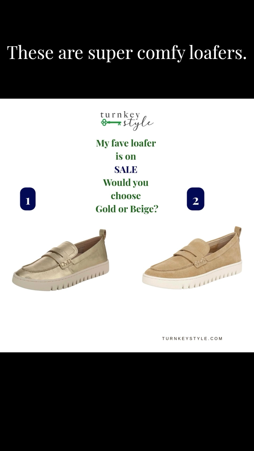 I have these in three colors they are THAT comfortable. Plus, they are on sale. 
Which would you choose? 
Gold or beige? 


#LTKSaleAlert #LTKootd #LTKWorkwear