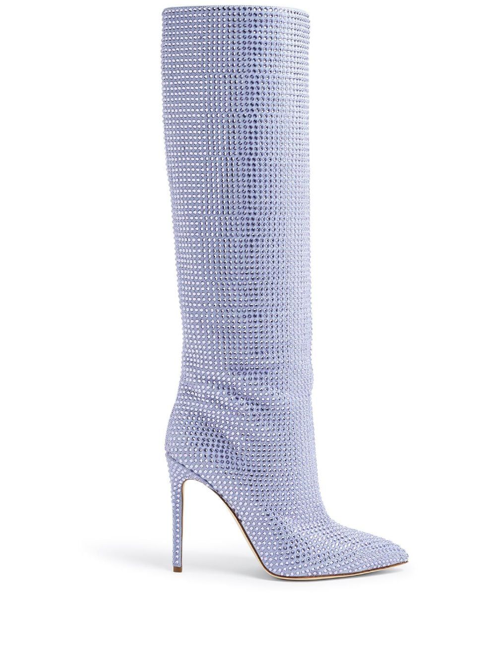 Paris Texas Holly crystal-embellished Knee Boots - Farfetch | Farfetch Global