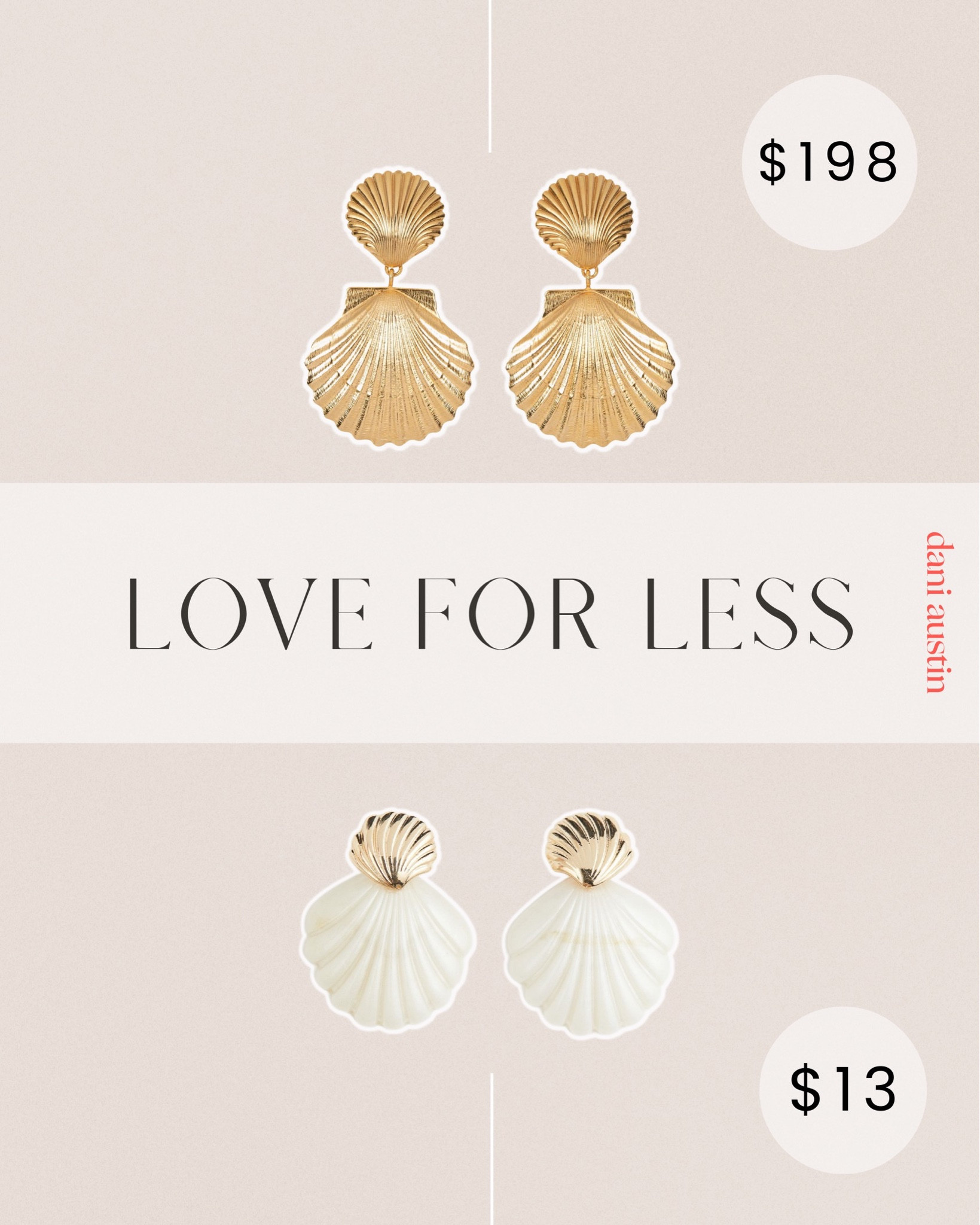 Love for less - she’ll earrings for the mermaid trend 🐚

#LTKunder100 #LTKFind #LTKunder50
