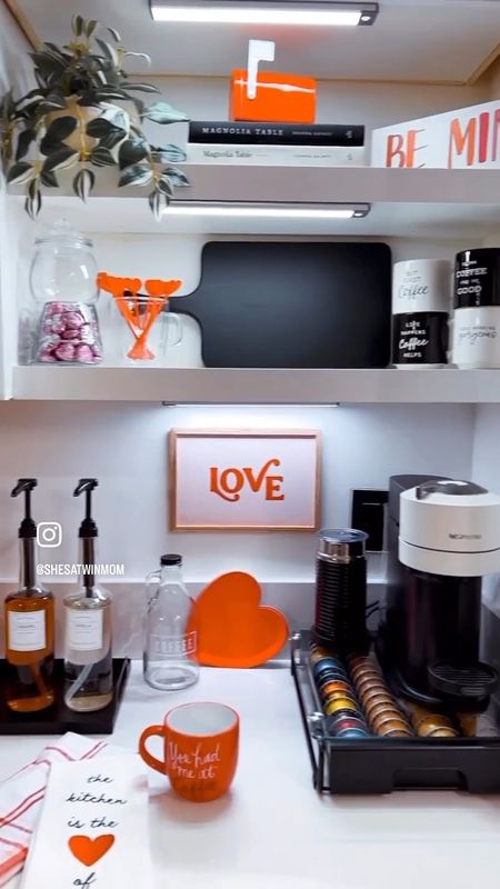 Coffee Bar Styling Valentine’s Day Edition ❤️ 

I got a new tray for the coffee bar and a few pieces from @Target dollar section!  Had fun restyling the coffee bar! Yes, this is my idea of fun and don’t forget coffee is love ❤️

Everything is linked on my @shop.ltk  app ! 
Link is on my BIO 🤍 

#coffee #coffeetime #coffeebar #coffeelover #coffeeshop #coffeelovers #coffeeprops #coffeegram #coffeestation #coffeecup #coffeecups #coffeemug #coffeemugs #coffeepot #cappuccino #coffeebrewing #coffeedaily #coffeeshot #coffeeinsta #coffeeaddict #coffeebar #coffeebarstation #coffeebarstyling #cofeelovers #nespresso #nespressovertuo #nespressomoments #torani #toranisyrup

#LTKstyletip #LTKSeasonal #LTKhome
