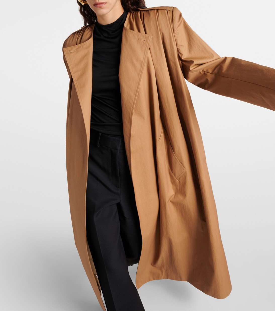 Minnler cotton-blend twill trench coat | Mytheresa (US/CA)