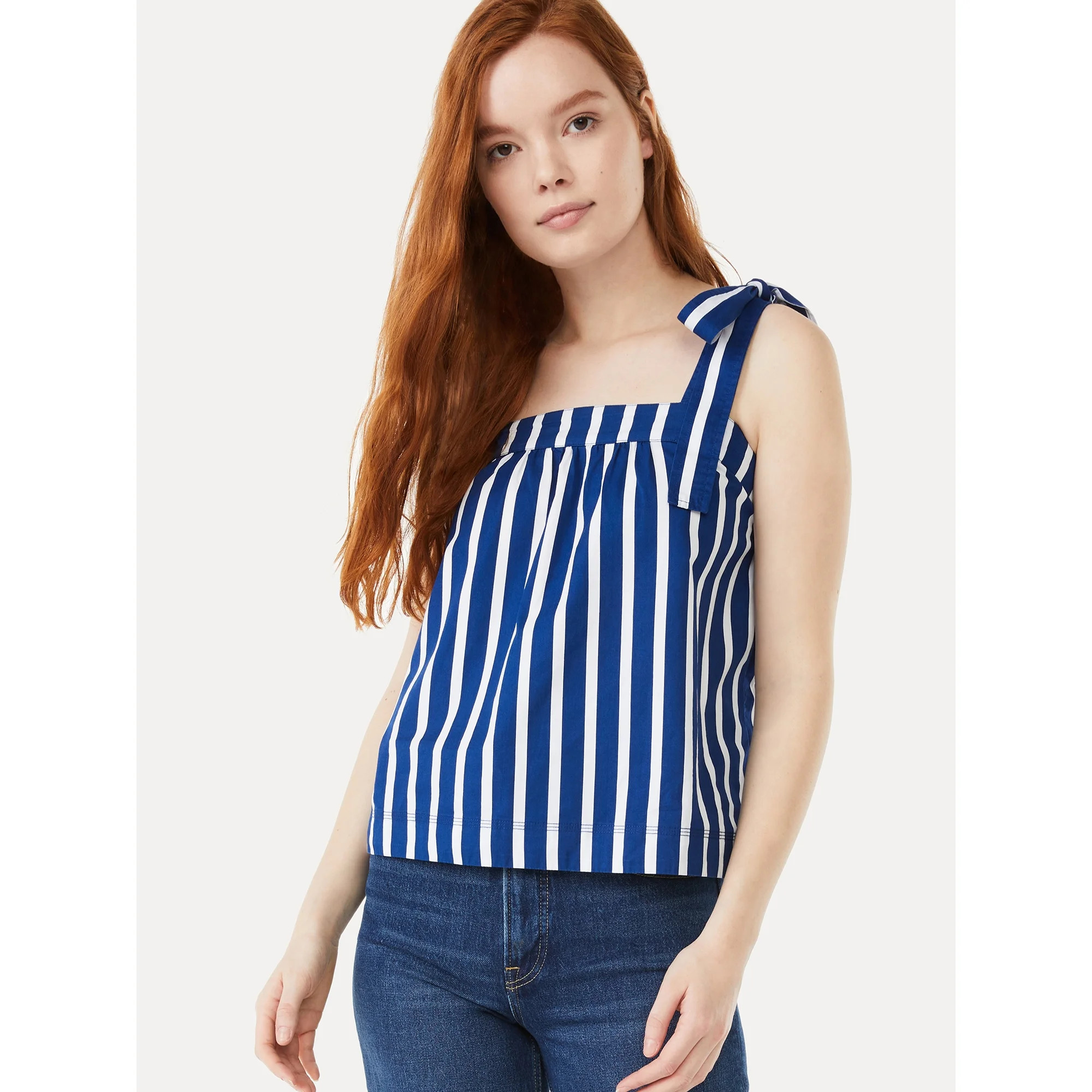 Free AssemblyFree Assembly Women's Tie Shoulder Tank TopAverage Rating:(4.5) starsout of 5 stars2... | Walmart (US)