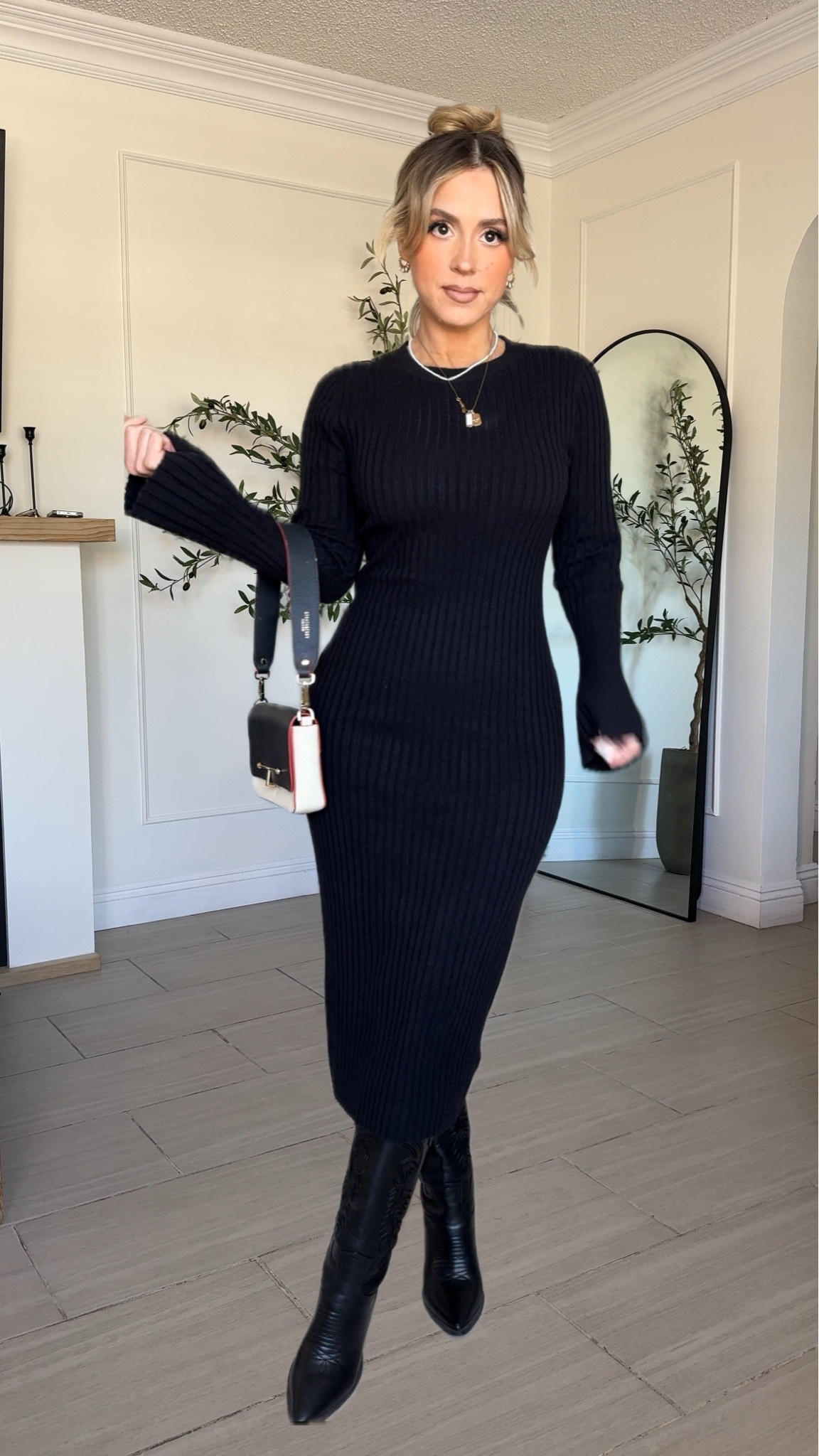 Sweater dress outfit

Small in dress

#LTKsalealert #LTKCyberWeek #LTKU