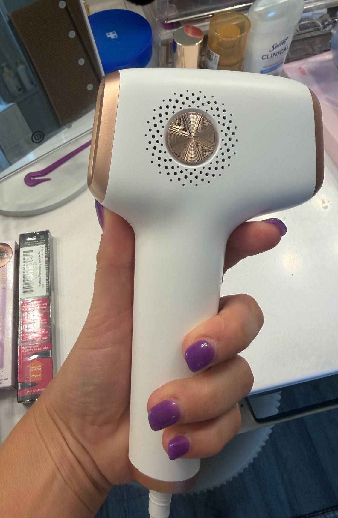 My newest obsession! This laser hair removal AT HOME and it works!

#LTKmomlife #LTKmorningroutine #LTKBeauty