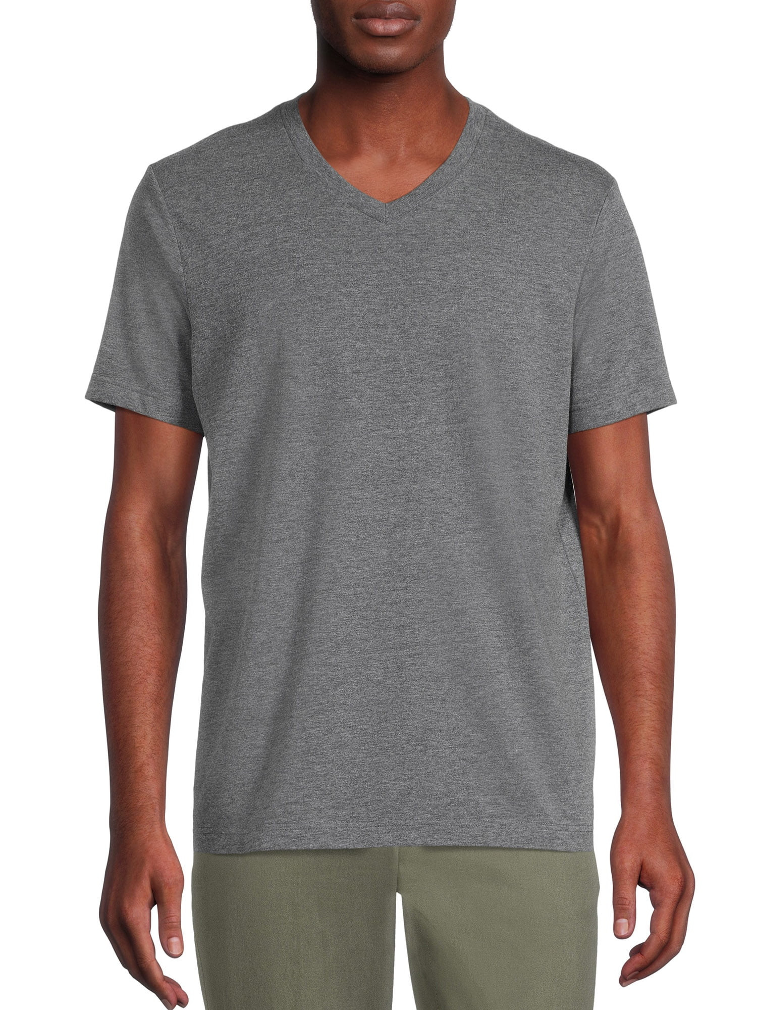 George Men's Short Sleeve V-Neck Tee | Walmart (US)
