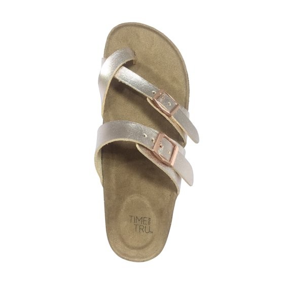 Women Time And Tru Footbed Slide | Walmart (US)