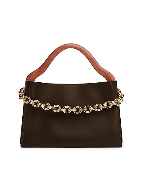 Mount Wood and Leather Tote | Saks Fifth Avenue