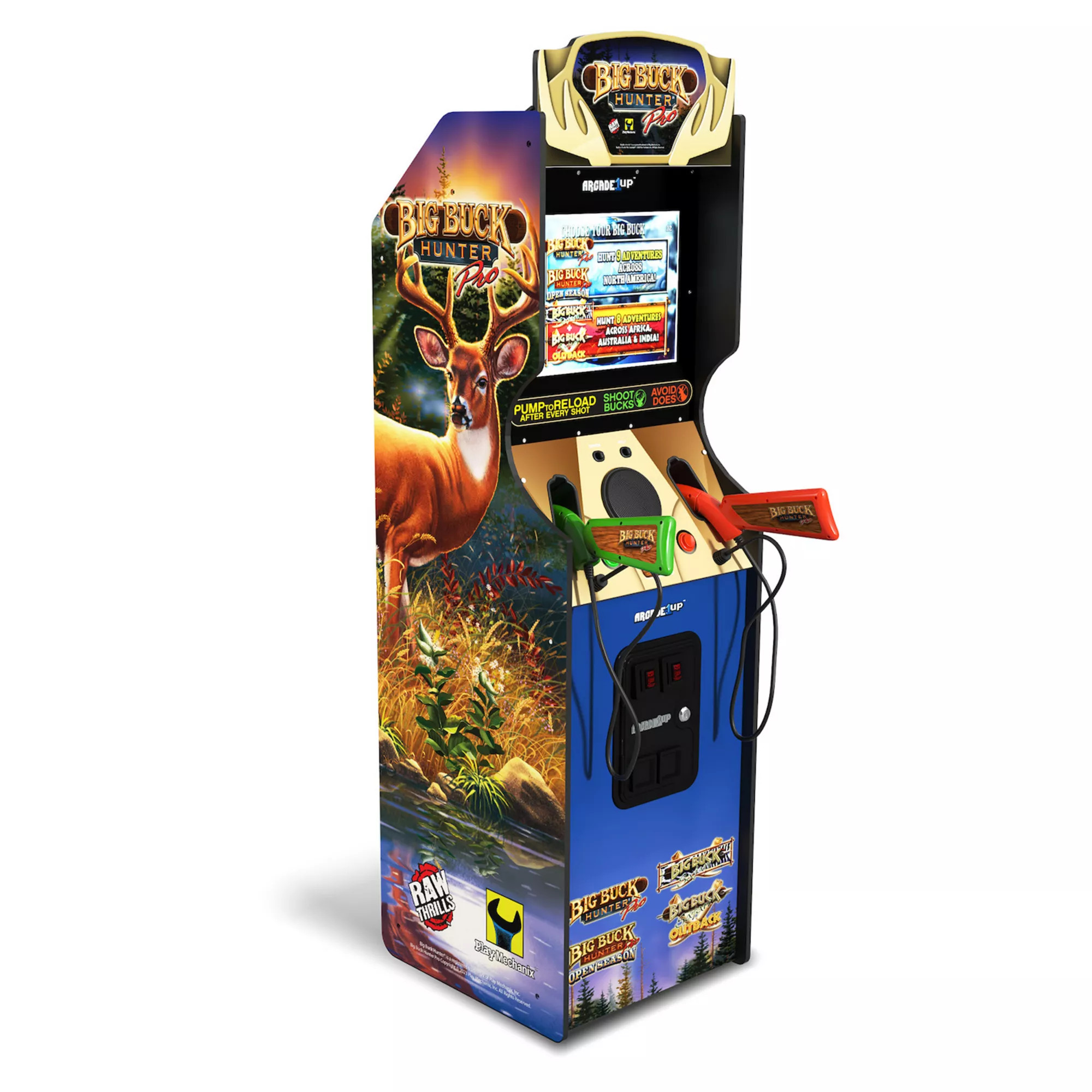 Arcade 1 Up Big Buck Hunter Pro Deluxe Arcade Machine | Kohl's