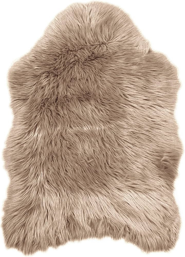 Teppich Wölkchen Faux Fur Sheepskin Rug | Faux Sheepskin Throw Rug Washable, Fluffy Area Rug, Fu... | Amazon (US)