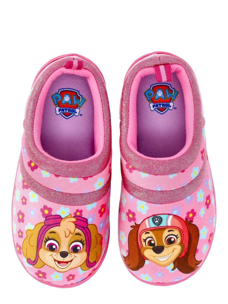 Paw Patrol Toddler Girls' Skye and Everest Character Slippers | Walmart (US)