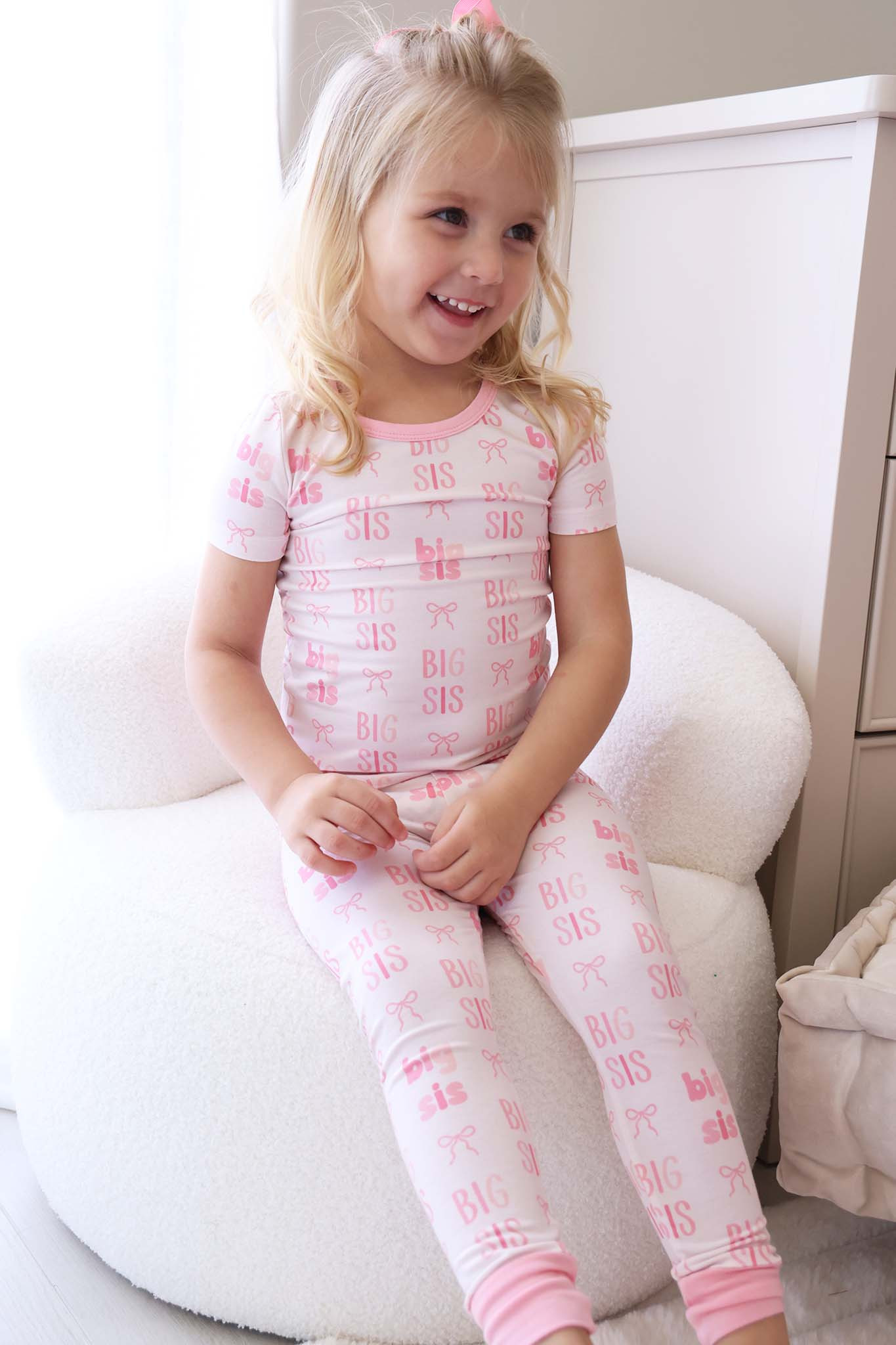 Two Piece Pajama Set | Big Sis | Caden Lane