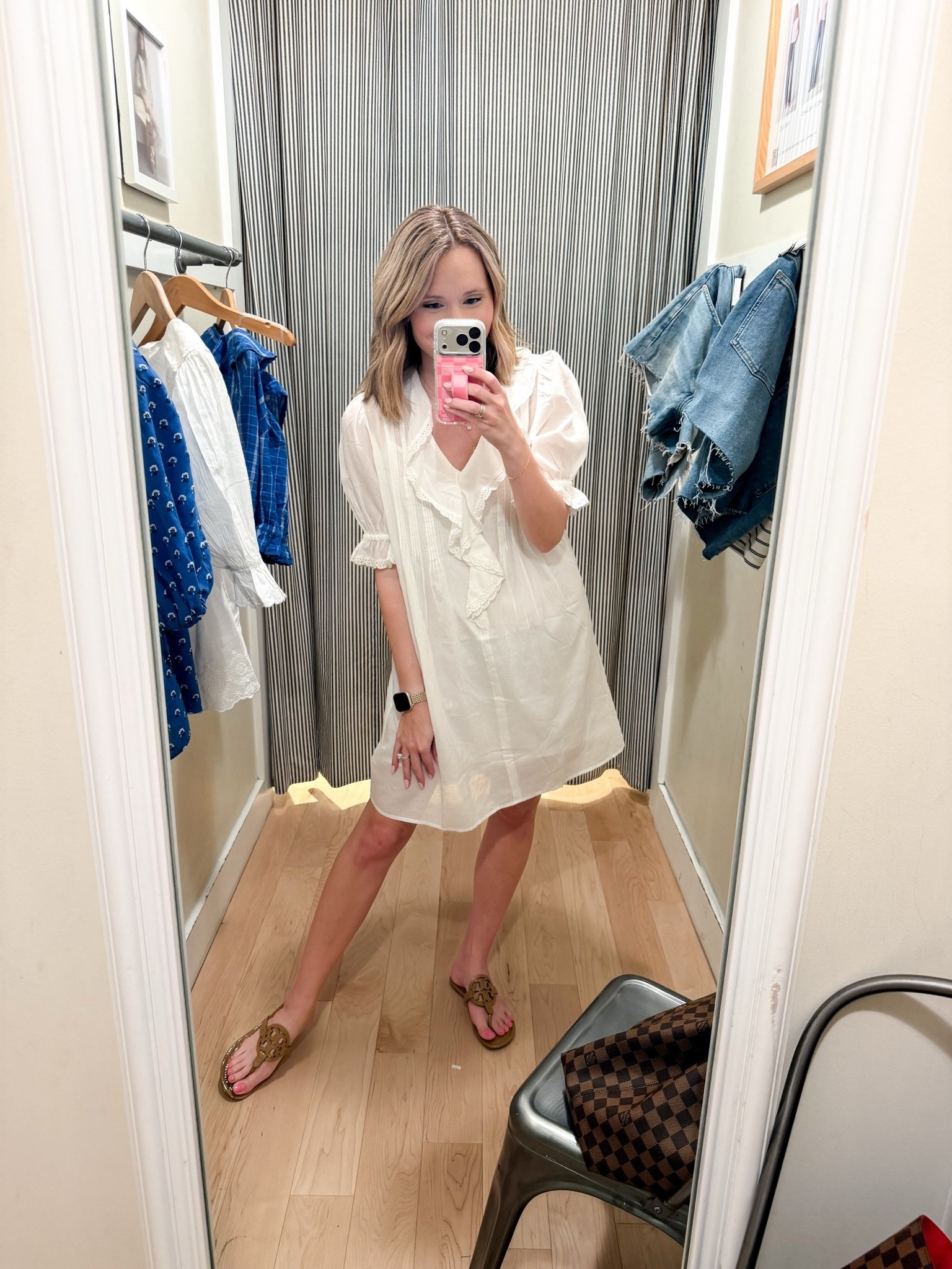 This dress from Madewell is stunning! So comfy and flowy and perfect to wear all summer long! 20% off with my link!

#LTKxMadewell #LTKSaleAlert #LTKootd