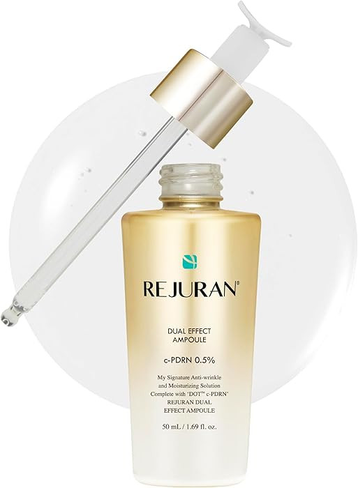 REJURAN® Dual Effect Ampoule, DOT DUAL c-PDRN® [Larger Size] - Salmon DNA Face Serum for Deep R... | Amazon (US)