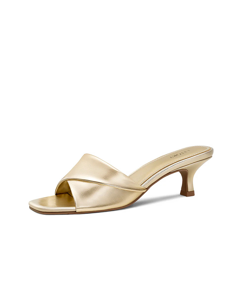 Daur | Twist Strap Heels | Fitory Footwear US