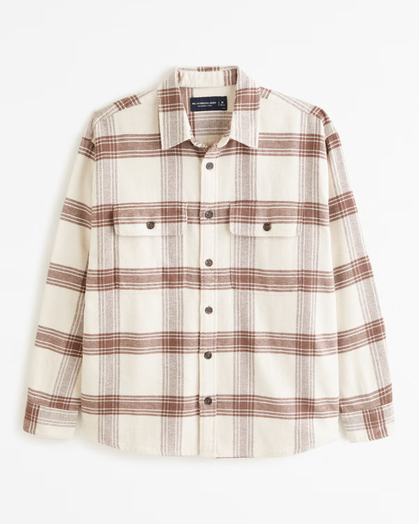 90s Oversized Flannel | Abercrombie & Fitch (US)