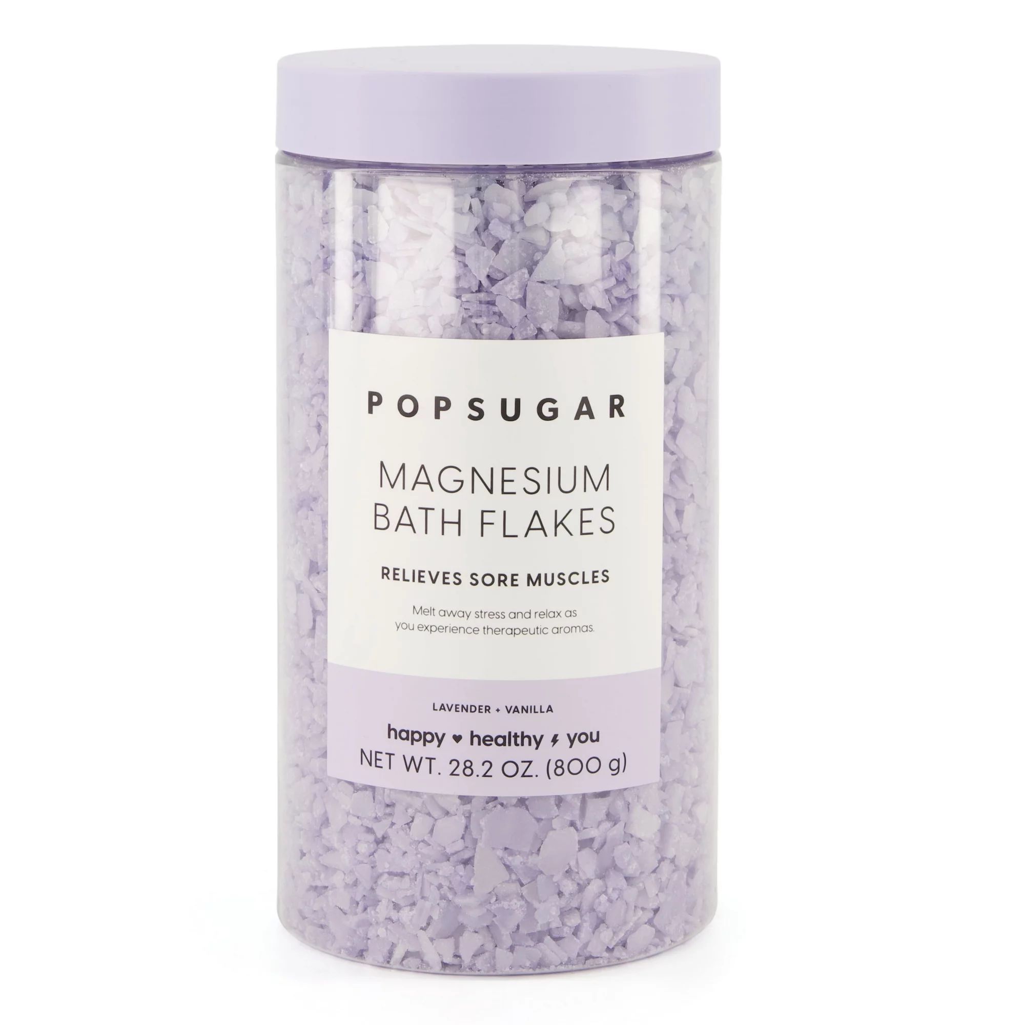 PopSugar Lavender Magnesium Bath Flakes | Walmart (US)