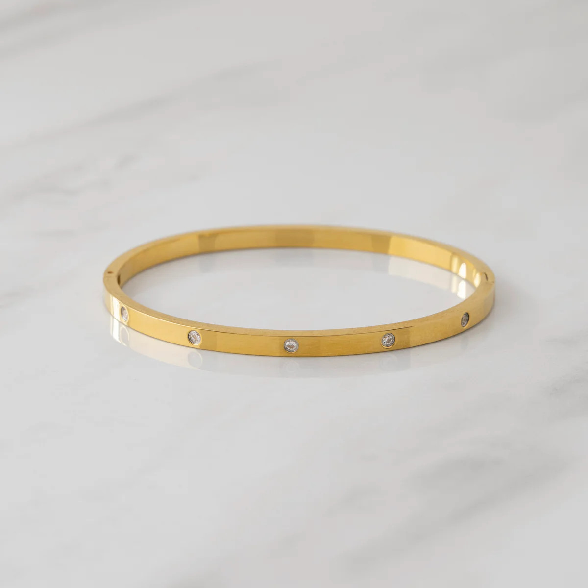 Classic Diamond Bangle | Modern Locke