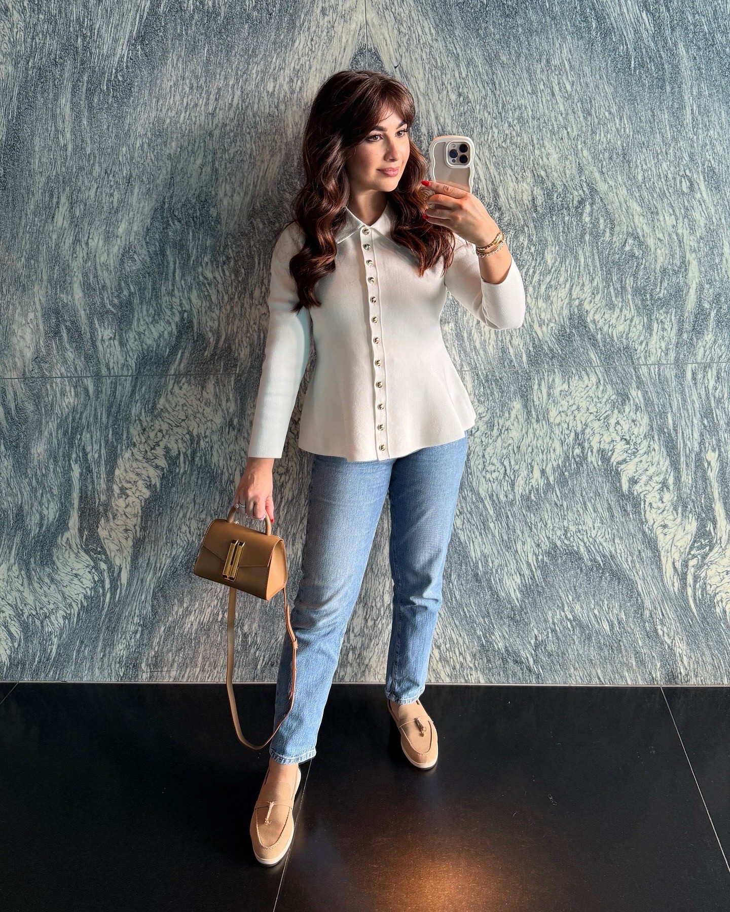 Peplum top, jeans and loafers for a day in London 🤍

#LTKspring #LTKeurope #LTKstyletip