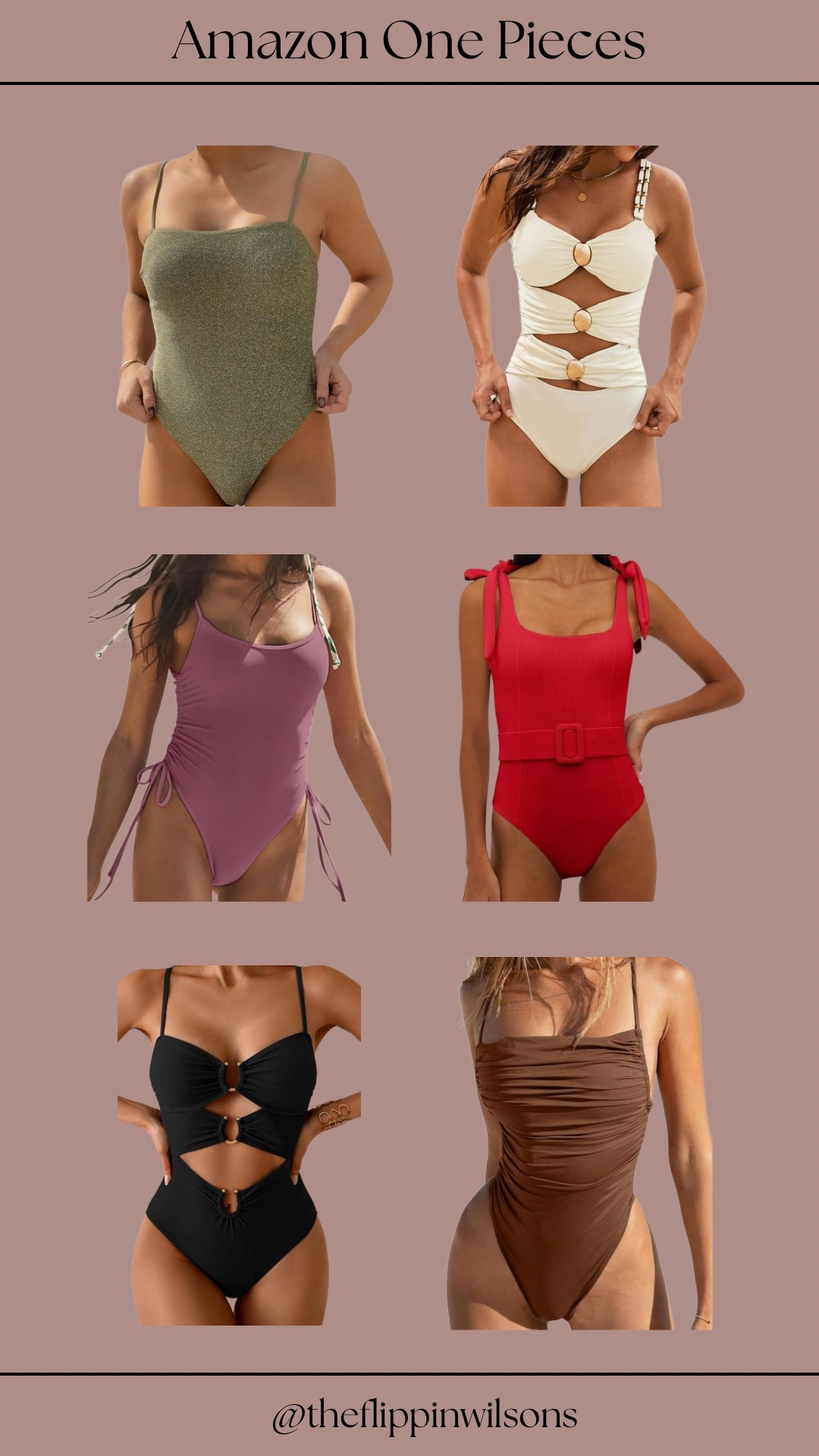 Amazon One Piece Bathingsuits✨

#LTKSeasonal #LTKStyleTip #LTKSaleAlert
