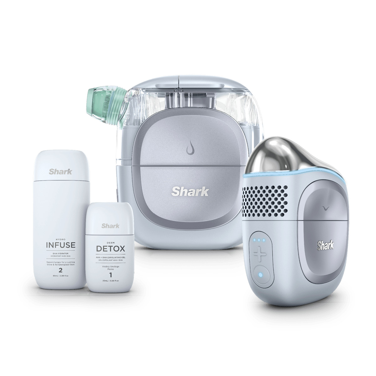 Shark FacialPro Glow At Home Hydro-Powered Facial System, Blue | FH320 | SharkNinja | SharkNinja