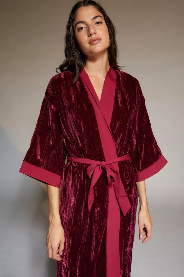 Enchanted Velvet Robe | Urban Outfitters (US and RoW)
