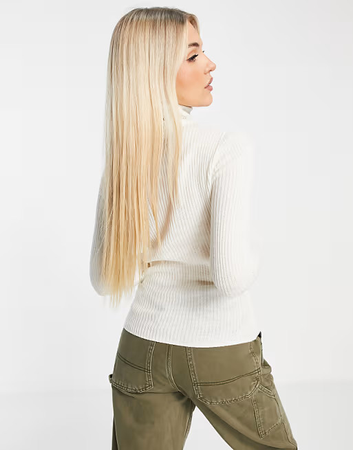 COLLUSION roll neck in beige | ASOS | ASOS (Global)