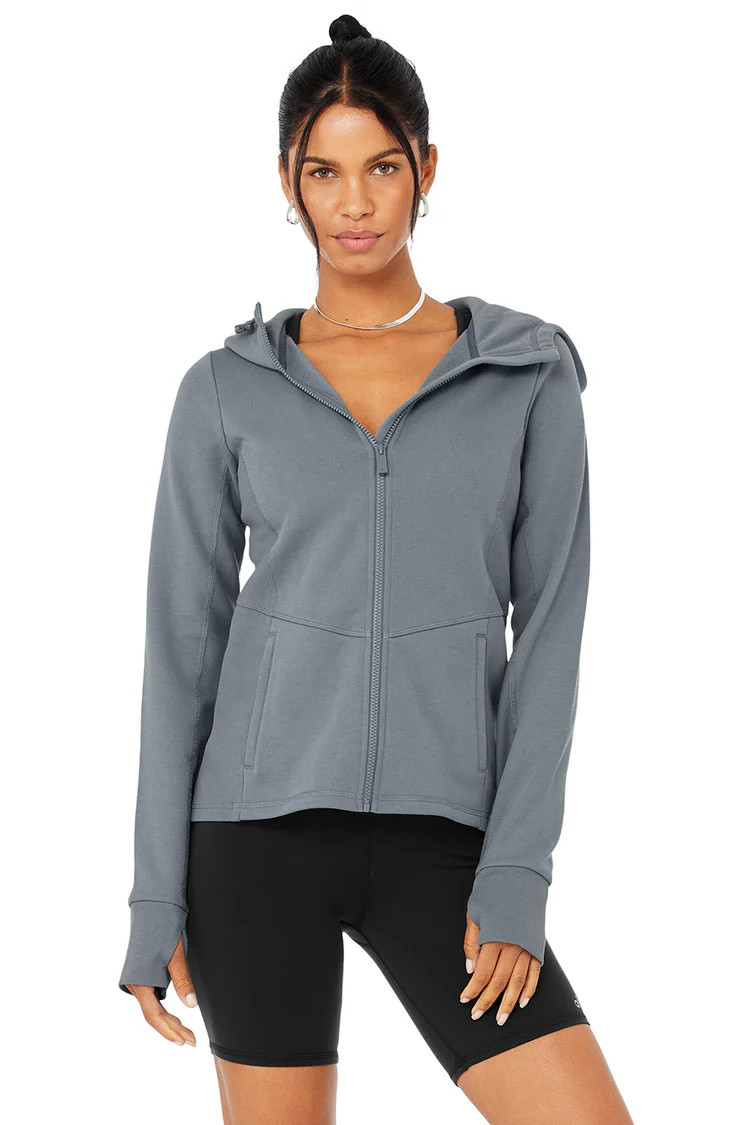 Foundation Zip Hoodie | Alo Yoga (US)