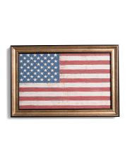 16x24 American Flag Museum Frame Wall Art | TJ Maxx