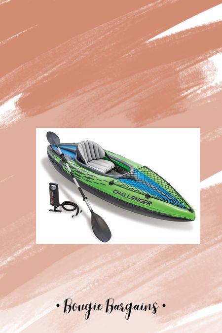 This Intex inflatable kayak set is on super sale today - only $89 (reg $169). So
Fun!

#LTKsalealert #LTKfamily #LTKSeasonal
