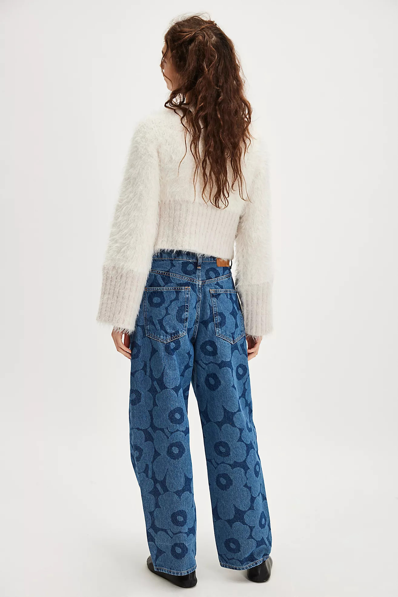 Marimekko Maridenim Barrel Unikko Jeans | Free People (UK)