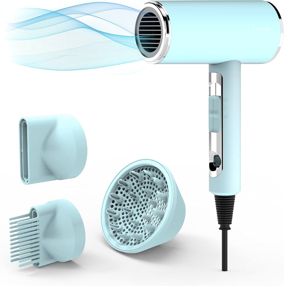 Funtin Hair Dryer Blow Dryer with Diffuser Brush Comb 1800W Full Accessories for Women Profession... | Amazon (CA)