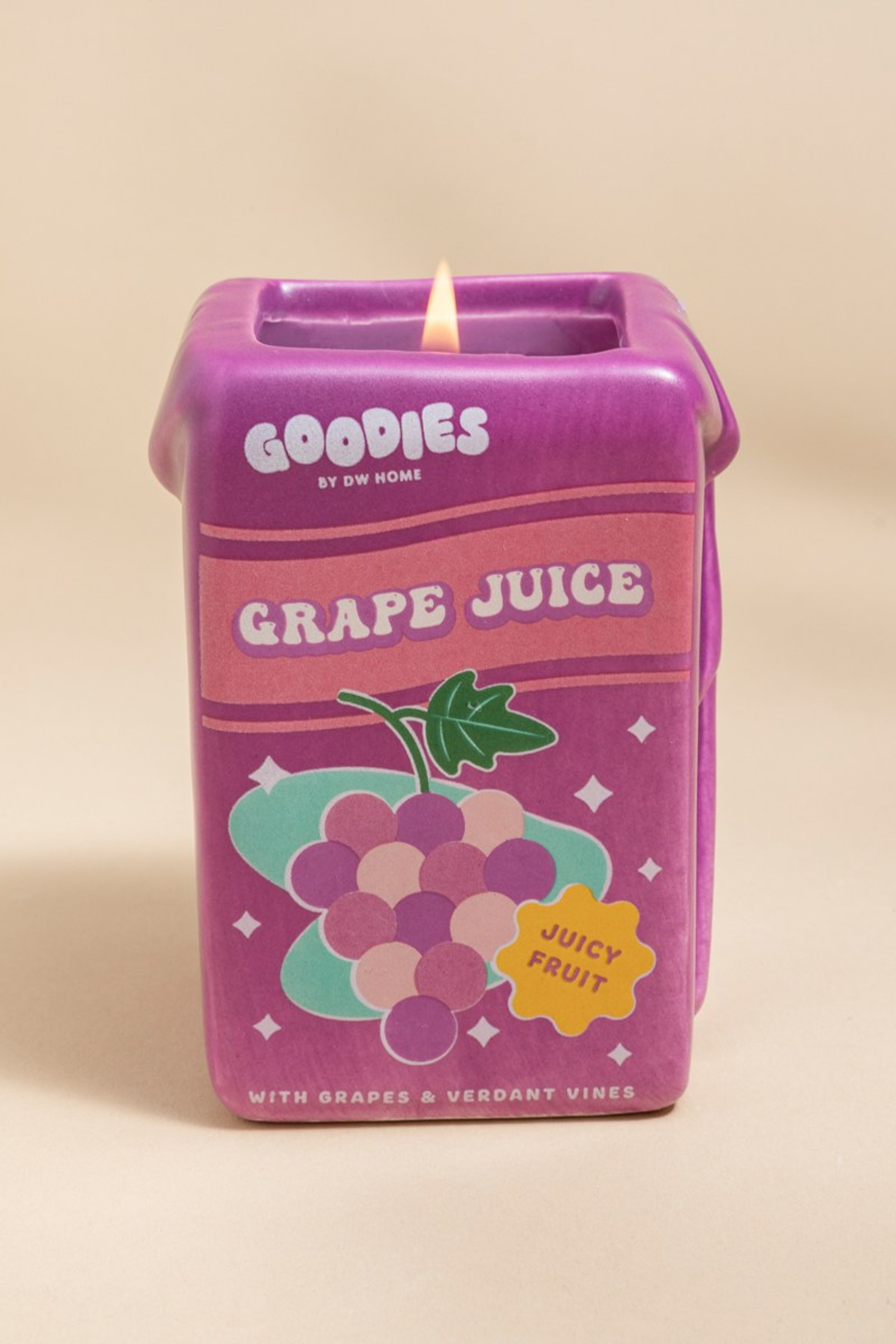 DW Home Grape Juice Box 7oz Scented Candle Jar | Francesca's