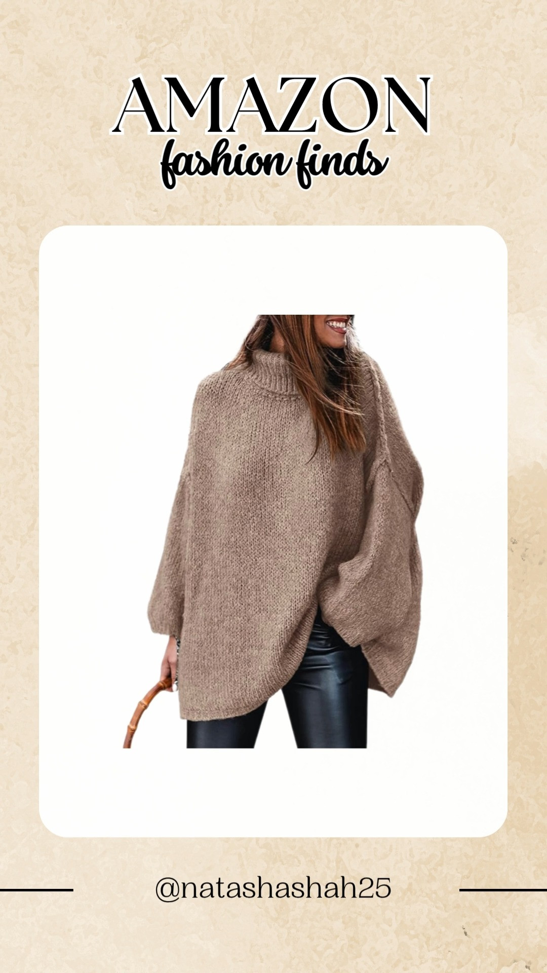 This turtleneck oversized chunky knit pullover brings cozy drama and effortless charm to your cold-weather style, making sweater season feel extra fabulous. #ChunkyKnit #OversizedSweater #TurtleneckTop #PulloverStyle #WinterFashion #CozyLayers #WomensWear #TrendyLook #ColdWeatherStyle #KnitwearVibes 🧶🧥❄️
 

 #LTKcanada #LTKwinter #LTKtravel