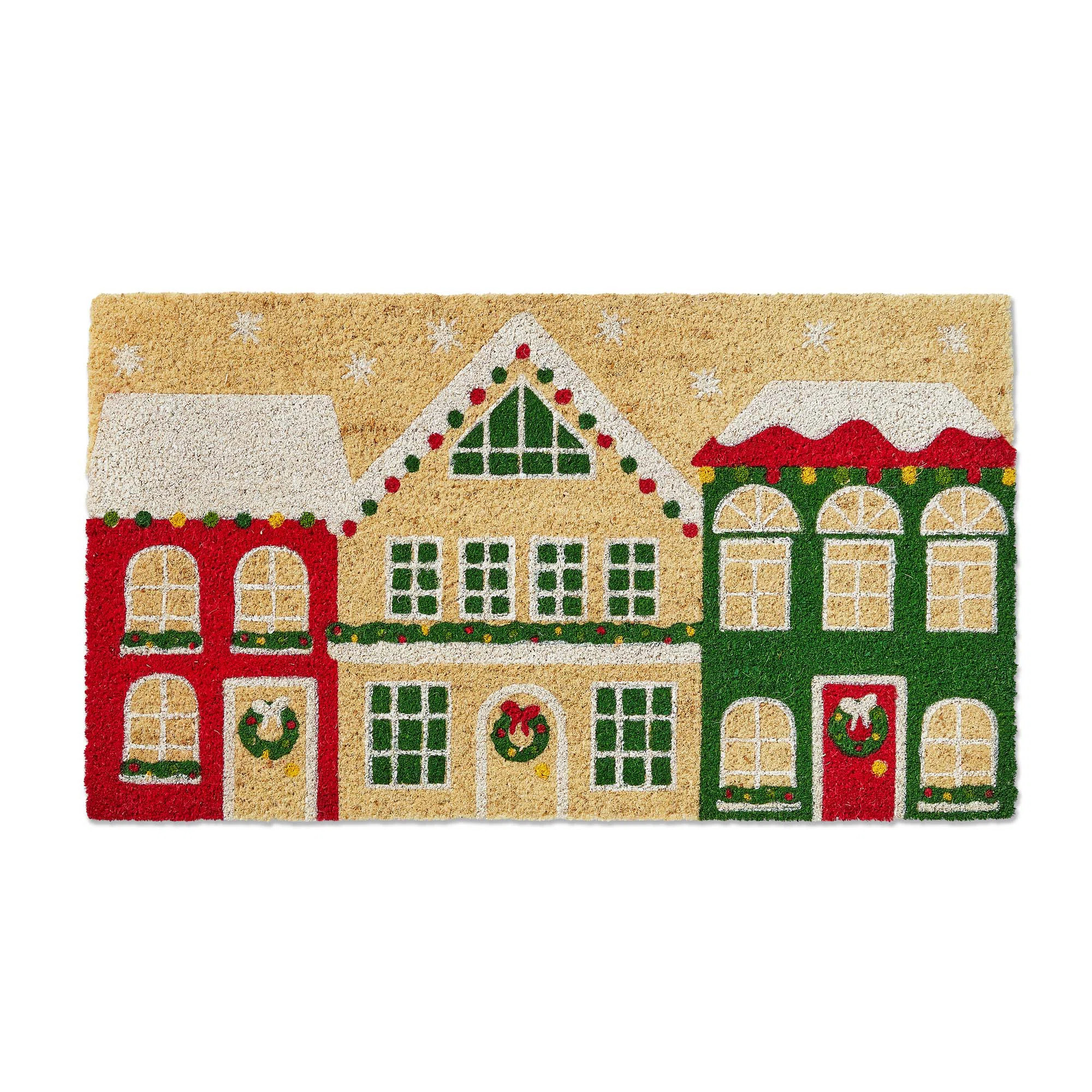 Christmas House Pvc Coir Mat | Wayfair North America