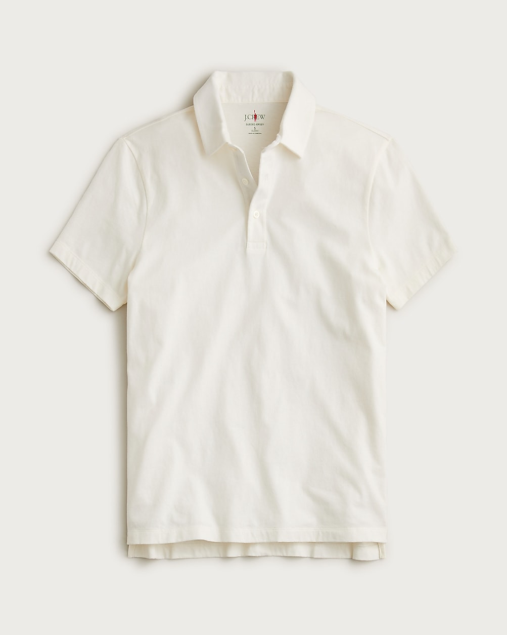 Tall sueded cotton polo shirt | J. Crew US
