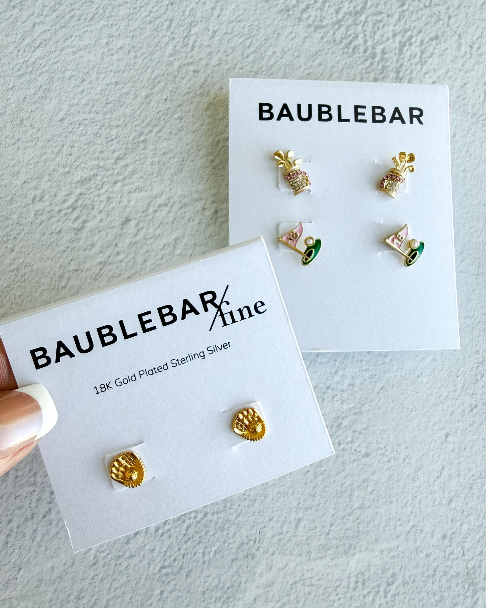 Baublebar Baseball and Golf Studs Earrings #springaccessories #sportsfashion #jewelryfinds 

 

#LTKgrwm #LTKSeasonal #LTKBeauty