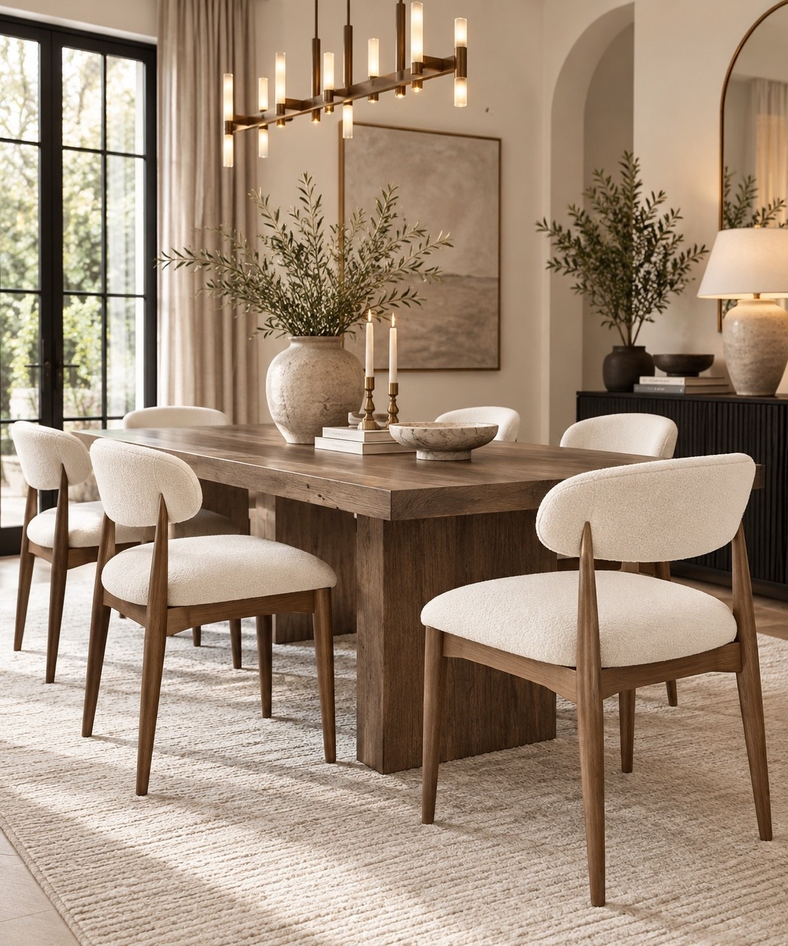 These RH-inspired dining chairs are giving designer style without the designer price 🤎 The warm wood + creamy upholstery makes them perfect for creating that elevated, timeless dining room look. ✨#LTKFinds #DiningRoomDecor #DiningRoomInspo #RHInspired #DesignerInspired #NeutralHome #LuxuryHomeDecor #ModernOrganic #HomeDecorFinds #AffordableLuxury #InteriorInspo

#LTKHome